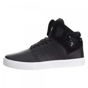 Buty Skate Supra Atom Damskie Czarne | REBGD8719