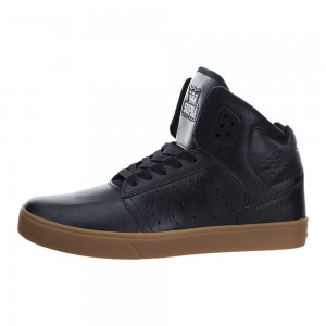 Buty Skate Supra Atom Damskie Czarne | RVPLF0571