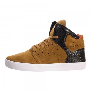 Buty Skate Supra Atom Męskie Brązowe | IPRWT1582