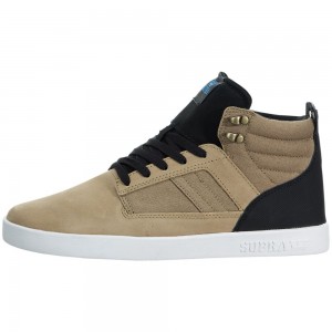 Buty Skate Supra Bandit Damskie Khaki | QGESU9642