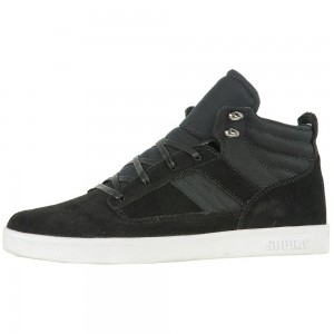 Buty Skate Supra Bandit Mid Damskie Czarne | BWKLP2160