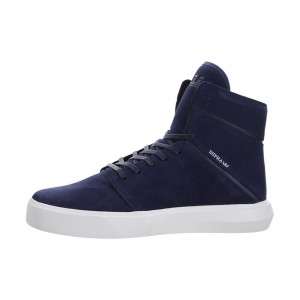 Buty Skate Supra Camino Damskie Granatowe | MTPZU5071