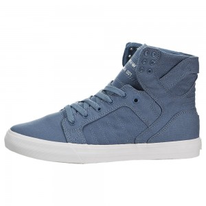 Wysokie Supra SkyTop D Damskie Niebieskie | ETPLX6539