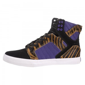 Wysokie Supra SkyTop Damskie Kolorowe | HVILJ0579