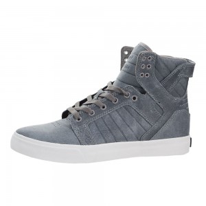 Wysokie Supra SkyTop Damskie Niebieskie | PYCOE6347