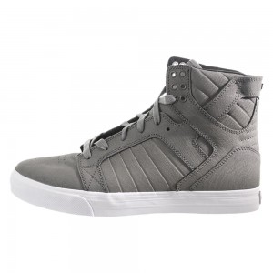 Wysokie Supra SkyTop Damskie Szare | TJQXD0725