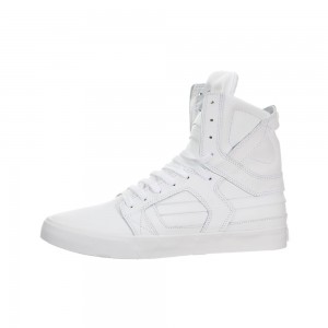 Wysokie Supra SkyTop II Damskie Białe | JIGHO9310