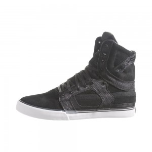 Wysokie Supra SkyTop II Damskie Czarne | LAJGX2386