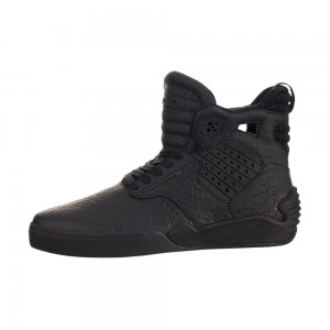 Wysokie Supra SkyTop IV Damskie Czarne | IVADT3472