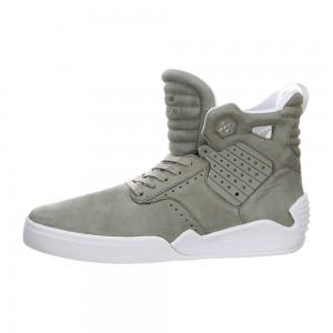 Wysokie Supra SkyTop IV Damskie Zielone | GEXNR9025