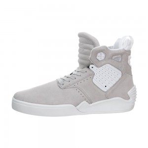 Wysokie Supra SkyTop IV Męskie Szare | PZFGA6528