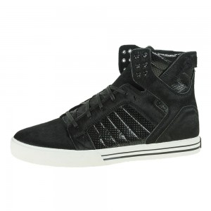 Wysokie Supra SkyTop NS Damskie Czarne | HKNSM7835