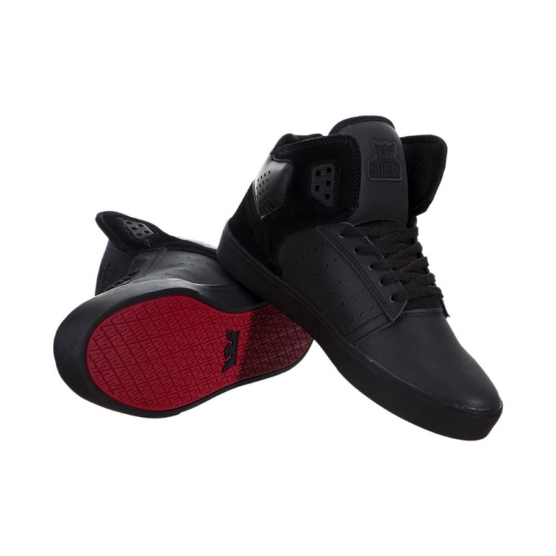 Buty Skate Supra Atom Damskie Czarne | NDMIL0635