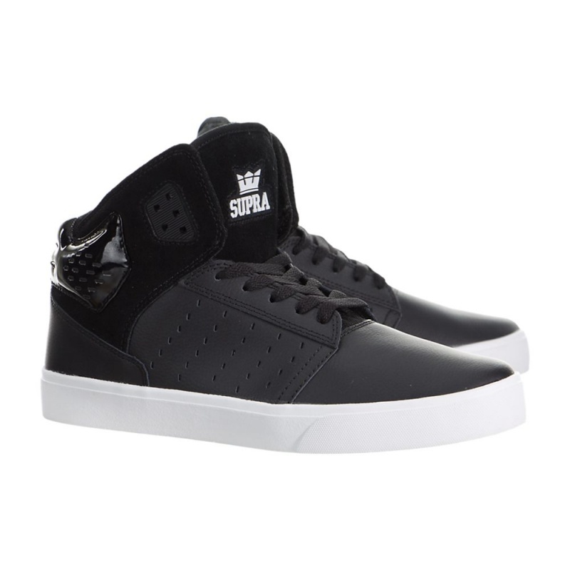 Buty Skate Supra Atom Damskie Czarne | REBGD8719