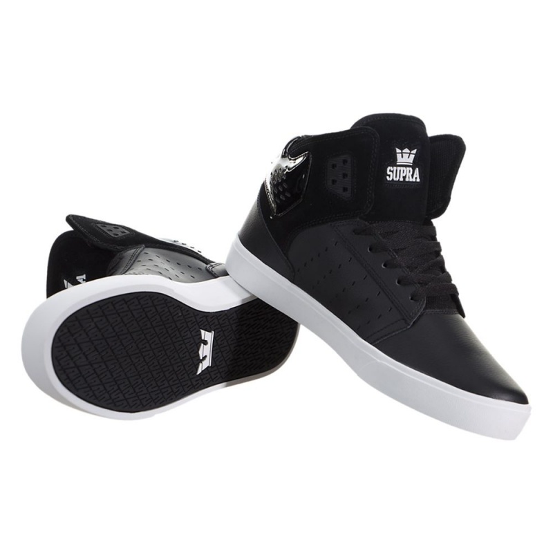 Buty Skate Supra Atom Damskie Czarne | REBGD8719