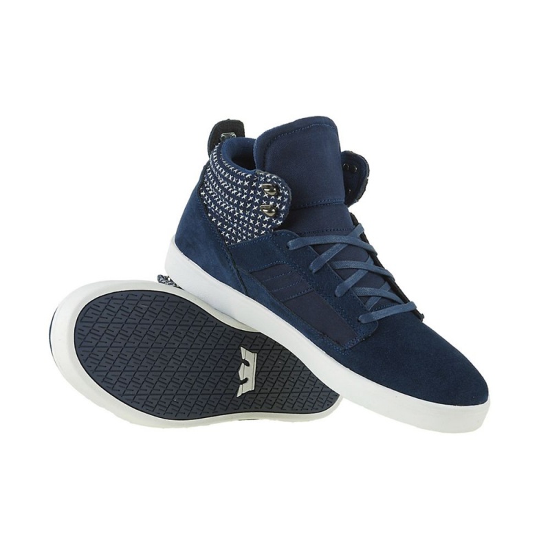 Buty Skate Supra Bandit Damskie Granatowe | YPNFU7052