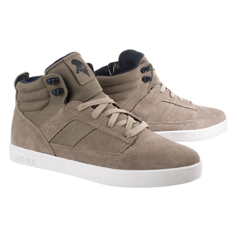 Buty Skate Supra Bandit Damskie Khaki | HEYGQ0367