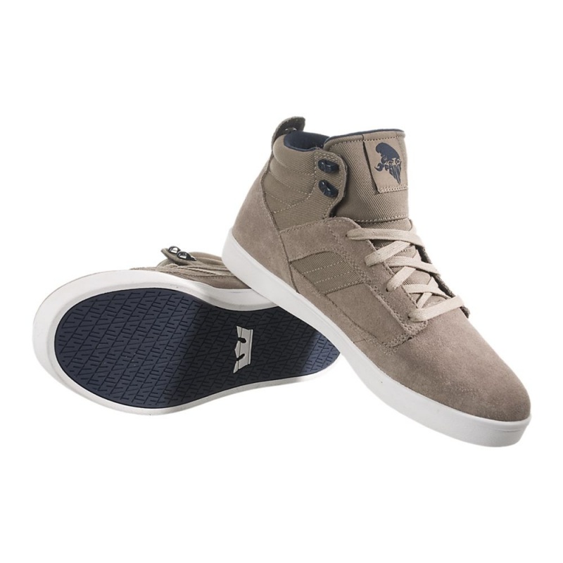 Buty Skate Supra Bandit Damskie Khaki | HEYGQ0367