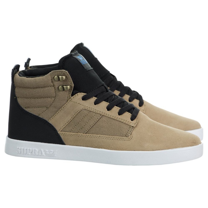 Buty Skate Supra Bandit Damskie Khaki | QGESU9642