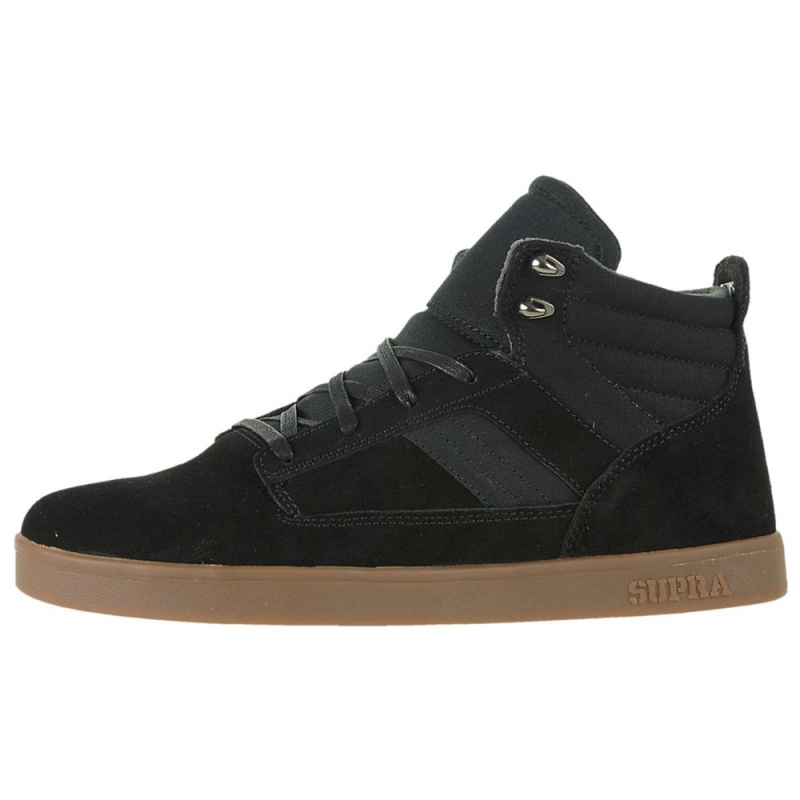 Buty Skate Supra Bandit Męskie Czarne | PISZY1209