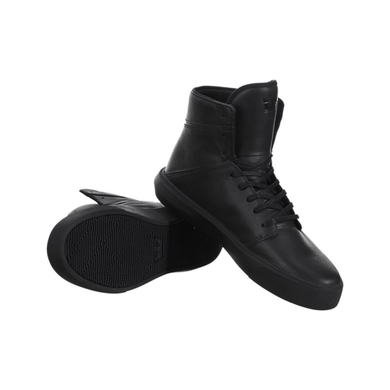 Buty Skate Supra Camino Damskie Czarne | OLGYH9320