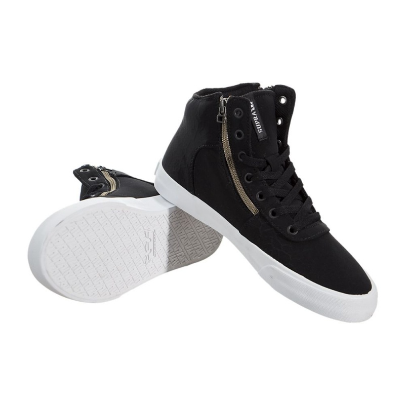 Buty Skate Supra Cuttler Damskie Czarne | PBWTY8259