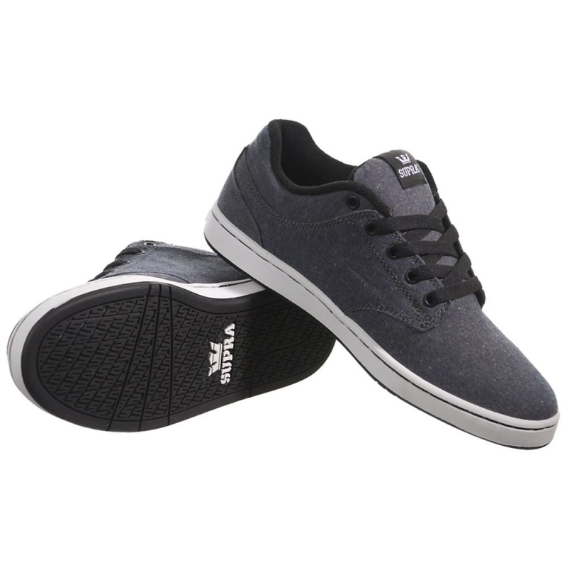 Buty Skate Supra Dixon Damskie Granatowe | ASCUE8697