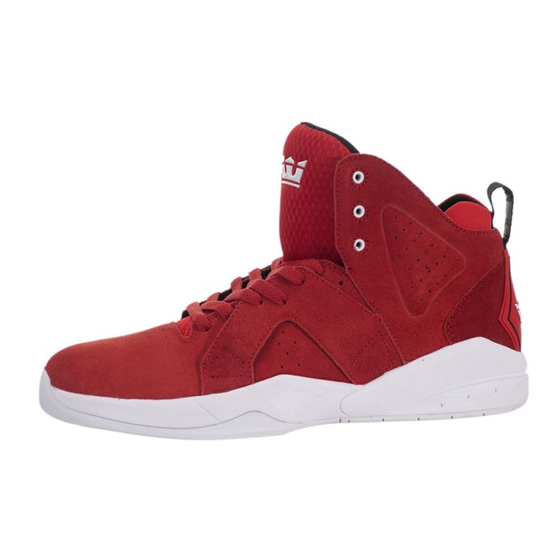 Buty Skate Supra Magazine Damskie Czerwone | KJPOL9805