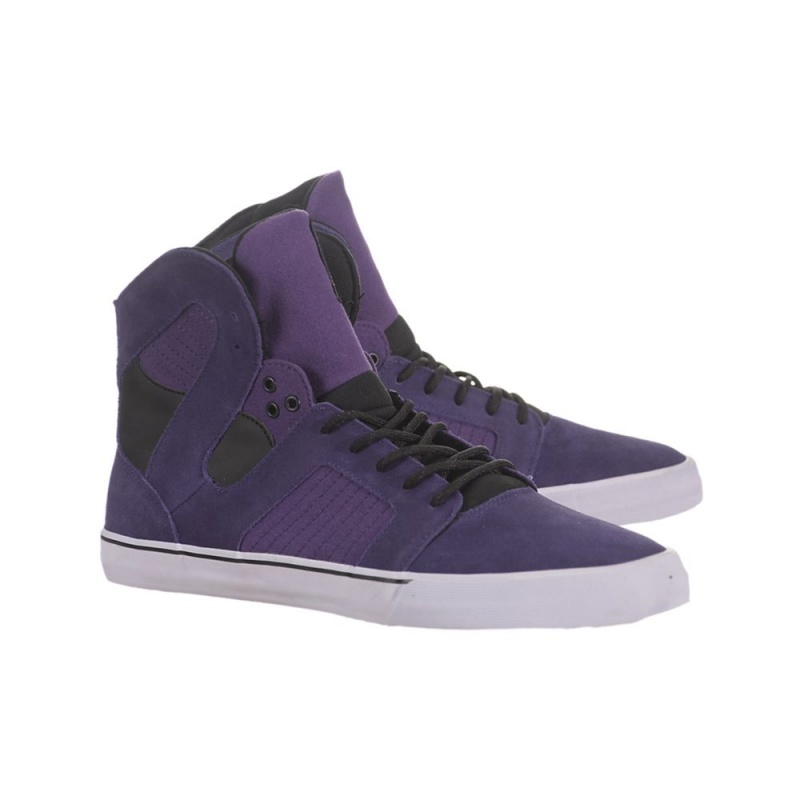 Buty Skate Supra Pilot Damskie Fioletowe | YBTUN5306