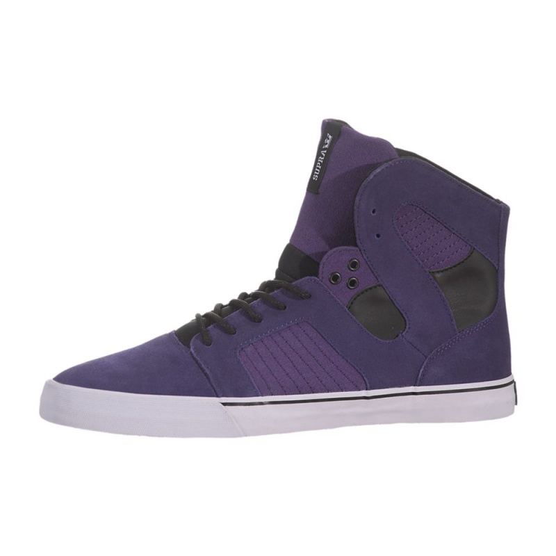 Buty Skate Supra Pilot Damskie Fioletowe | YBTUN5306