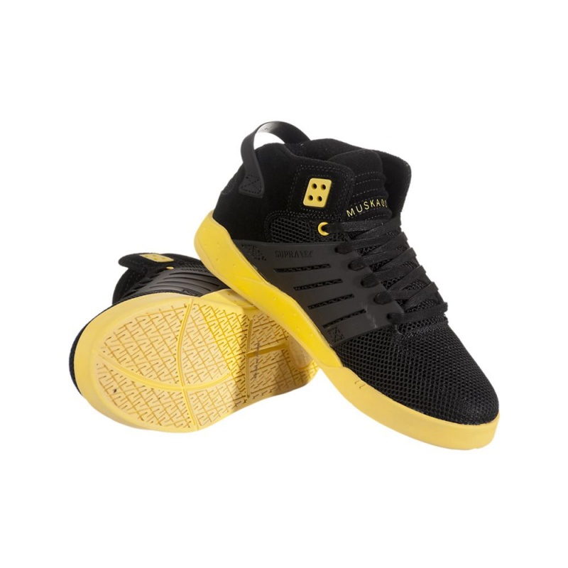 Buty Skate Supra SkyTop III Damskie Czarne | BLNKF5876