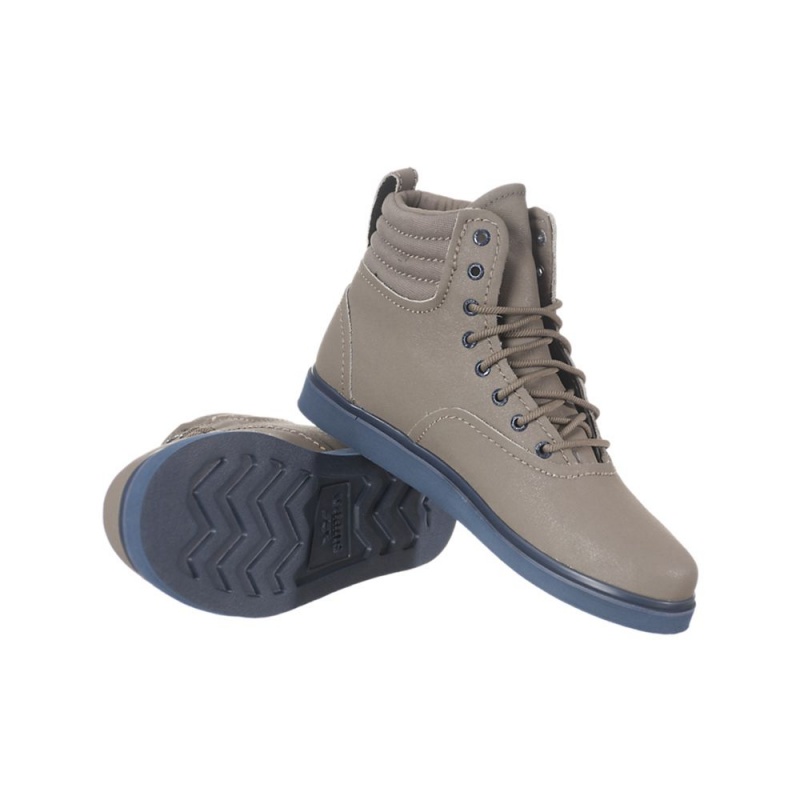 Wysokie Supra Henry Męskie Khaki | PHBIW9540