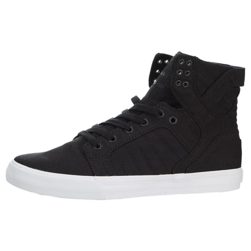 Wysokie Supra SkyTop D Damskie Czarne | FJUSV5310