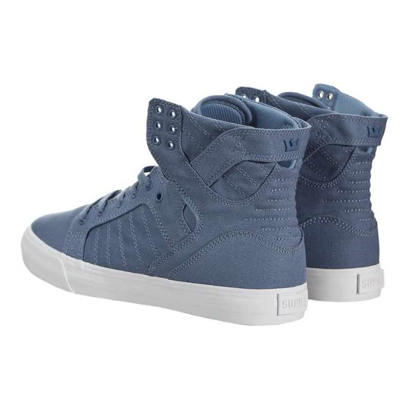 Wysokie Supra SkyTop D Damskie Niebieskie | ETPLX6539