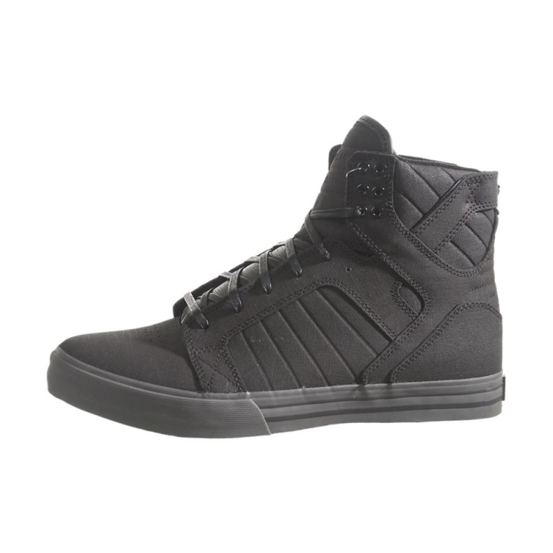 Wysokie Supra SkyTop Damskie Czarne | YFHGB2456