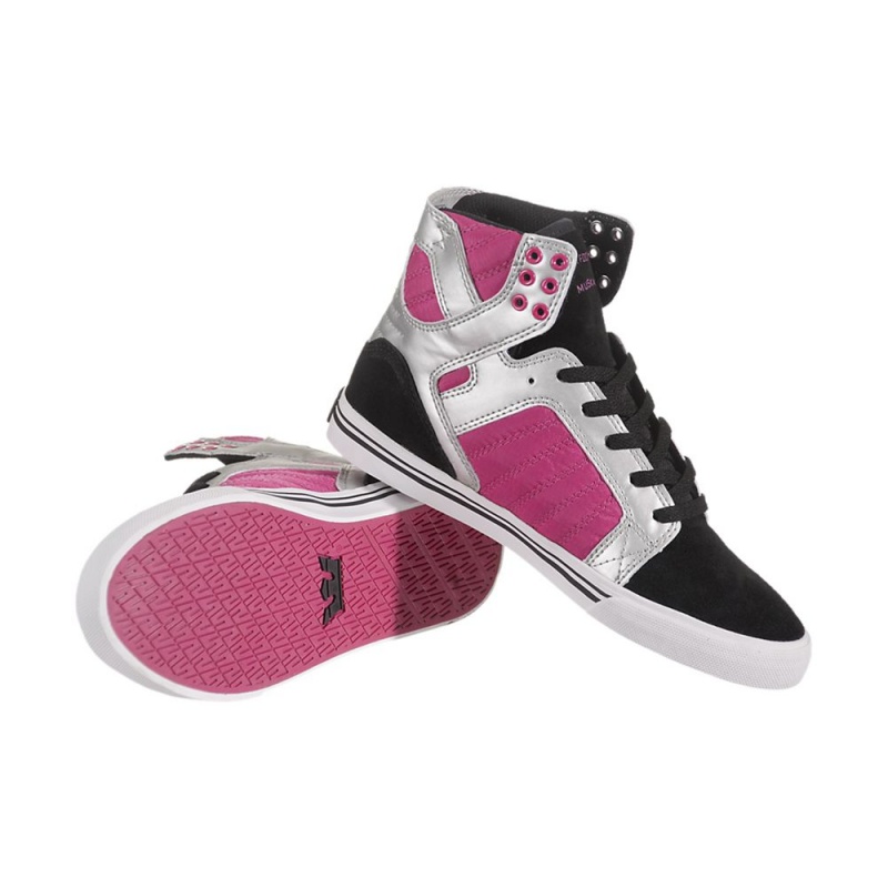 Wysokie Supra SkyTop Damskie Kolorowe | PNLIM2041