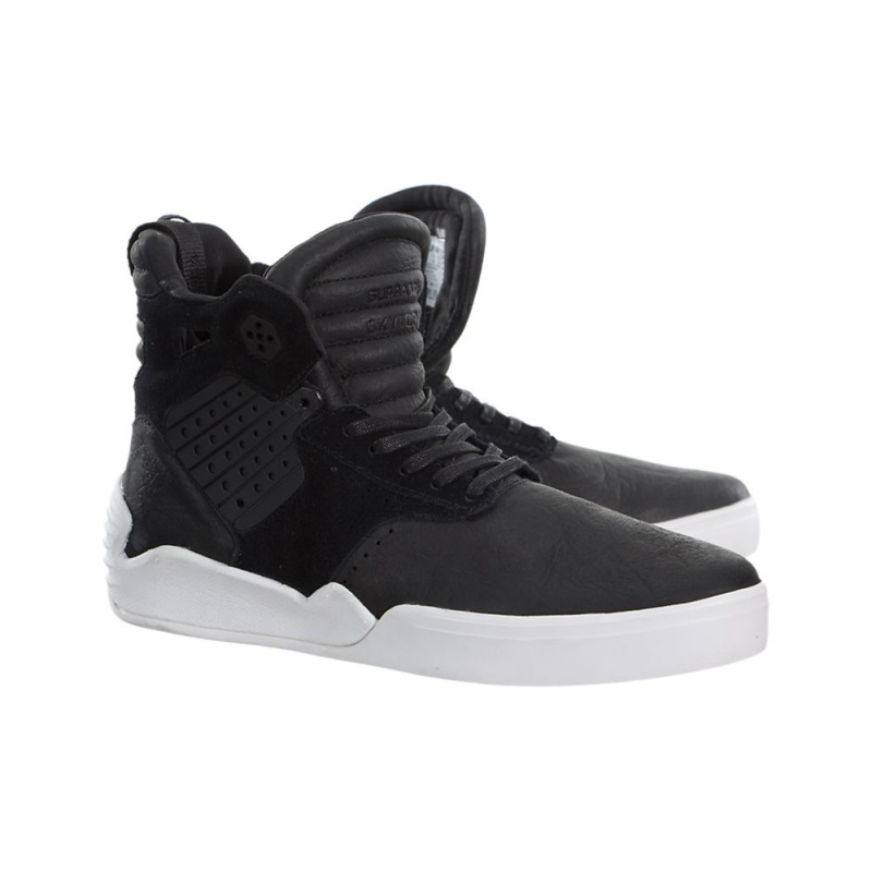 Wysokie Supra SkyTop IV Męskie Czarne | BLHUR9078