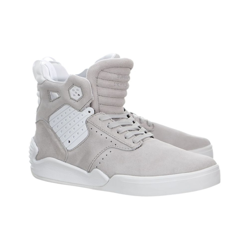 Wysokie Supra SkyTop IV Męskie Szare | PZFGA6528