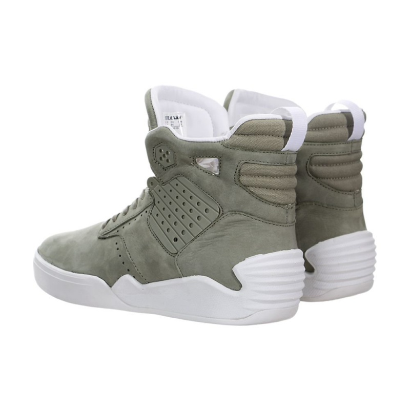 Wysokie Supra SkyTop IV Męskie Zielone | UKBOX2437