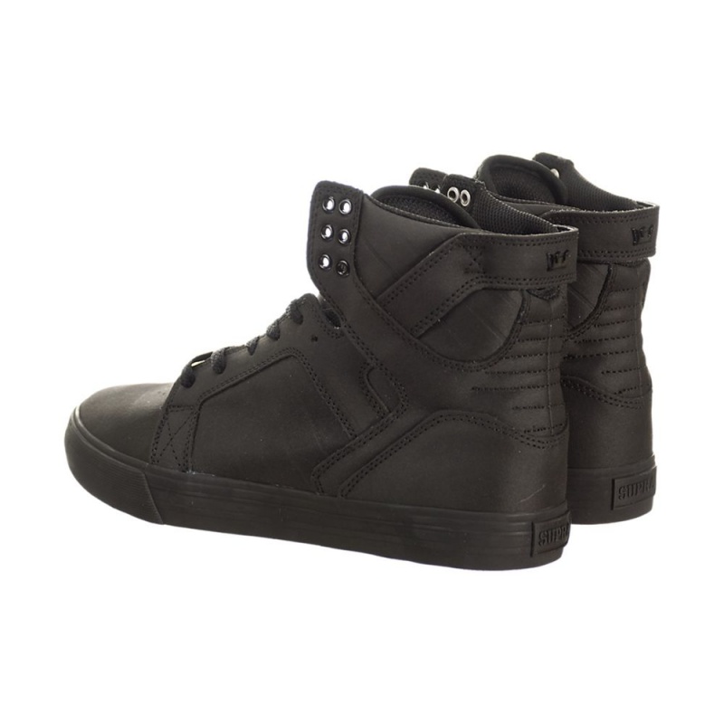 Wysokie Supra SkyTop Męskie Czarne | YHCGF3946