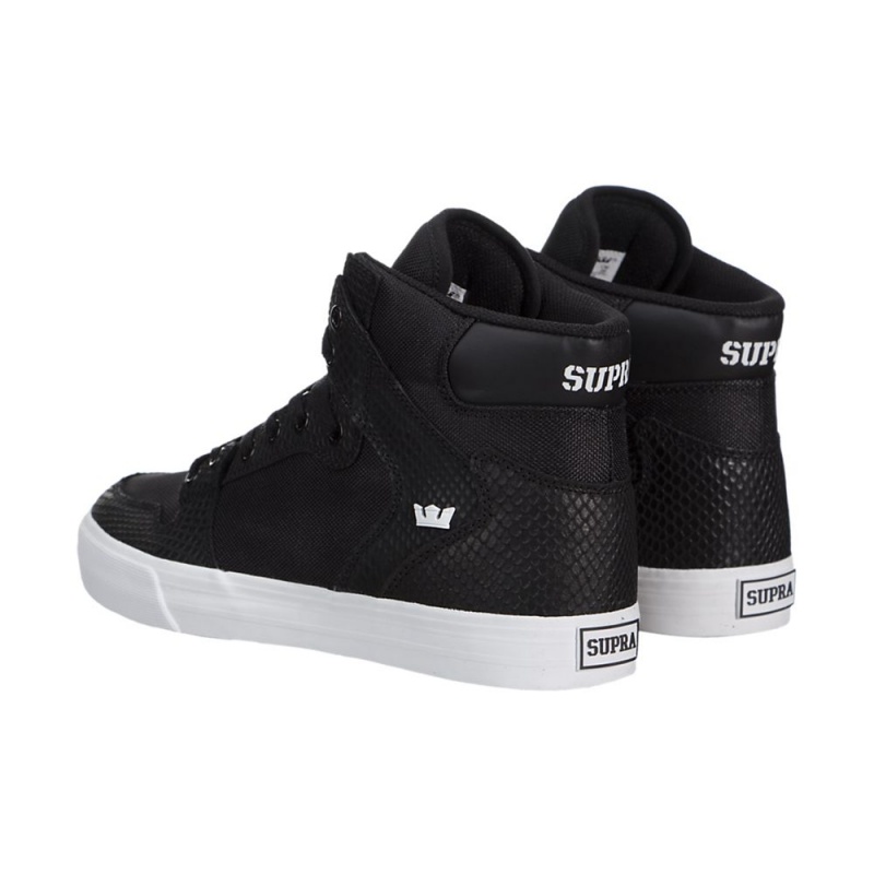 Wysokie Supra Vaider Damskie Czarne | OKCEY5612