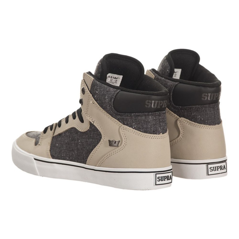 Wysokie Supra Vaider Damskie Khaki | FCMZT6427